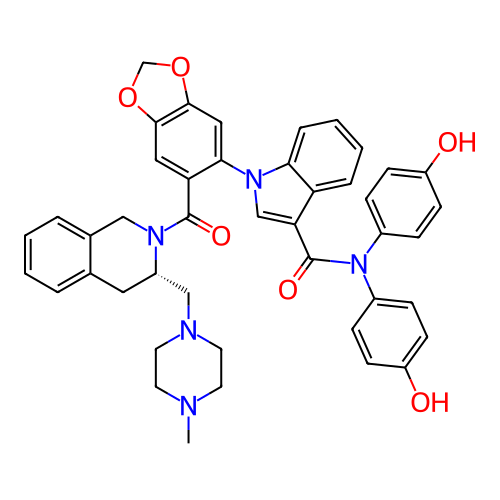 Chemical structure of BindingDB Monomer ID 340986