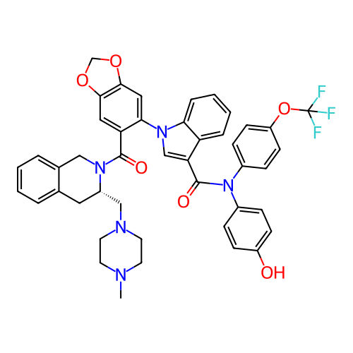 Chemical structure of BindingDB Monomer ID 340996