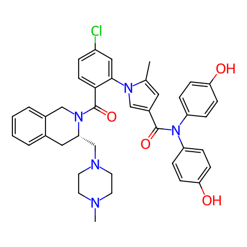 Chemical structure of BindingDB Monomer ID 341012