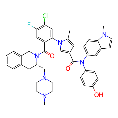 Chemical structure of BindingDB Monomer ID 341023