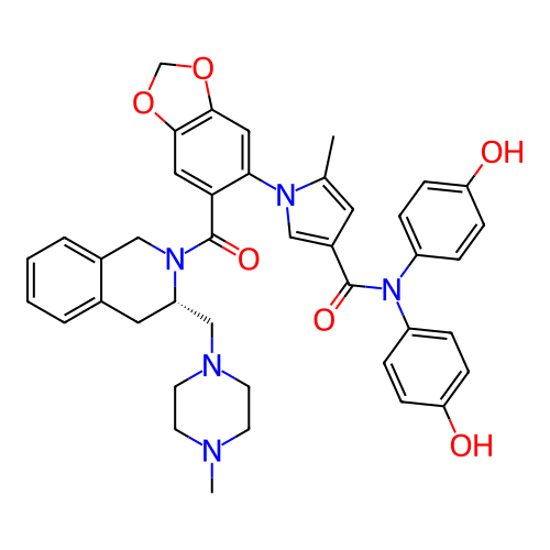 Chemical structure of BindingDB Monomer ID 341030