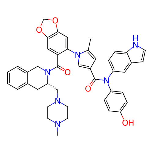 Chemical structure of BindingDB Monomer ID 341034