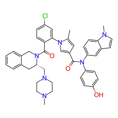 Chemical structure of BindingDB Monomer ID 341036