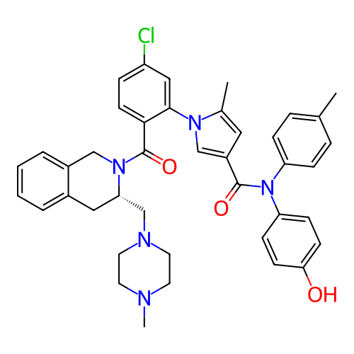 Chemical structure of BindingDB Monomer ID 341038