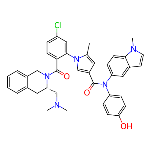 Chemical structure of BindingDB Monomer ID 341042