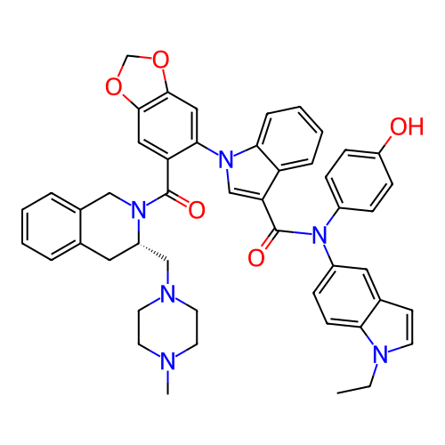 Chemical structure of BindingDB Monomer ID 341047