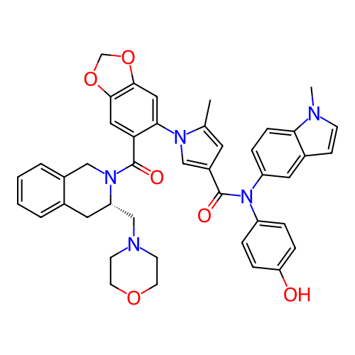 Chemical structure of BindingDB Monomer ID 341057