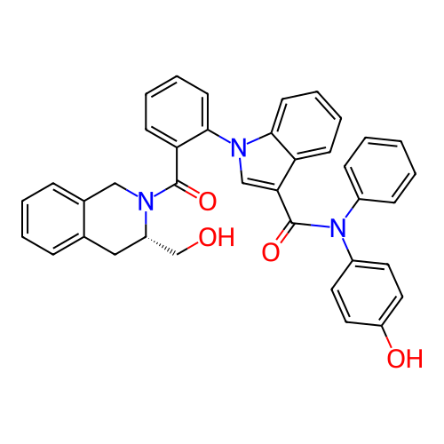 Chemical structure of BindingDB Monomer ID 341104