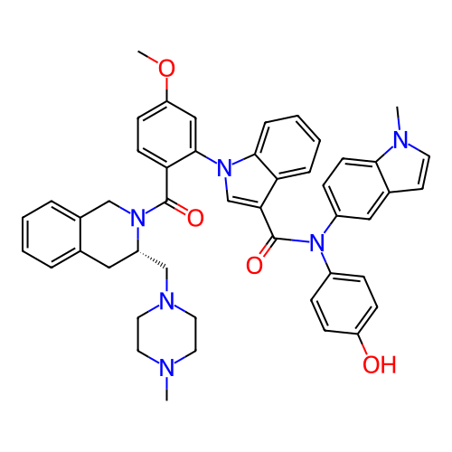 Chemical structure of BindingDB Monomer ID 341133