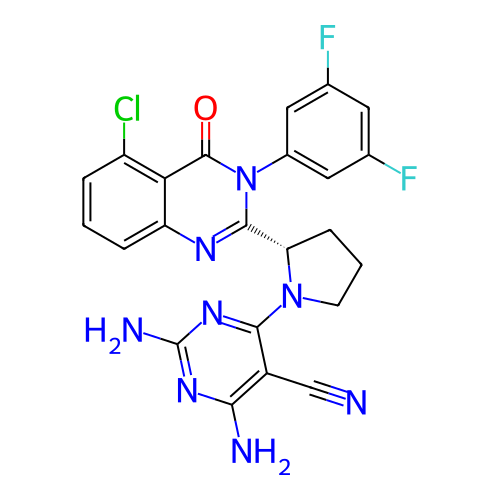 Chemical structure of BindingDB Monomer ID 341256