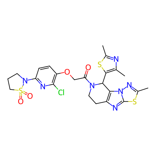 Chemical structure of BindingDB Monomer ID 341569