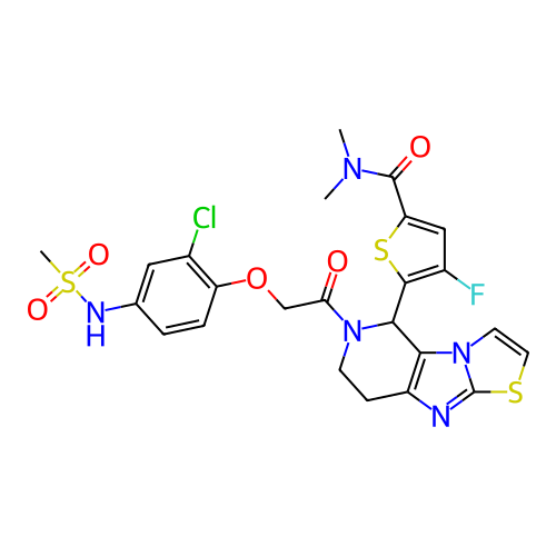 Chemical structure of BindingDB Monomer ID 341652