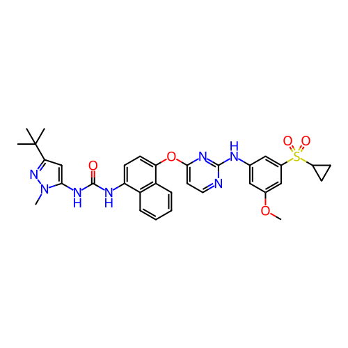 Chemical structure of BindingDB Monomer ID 342103