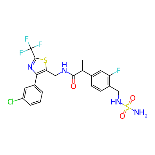 Chemical structure of BindingDB Monomer ID 342130