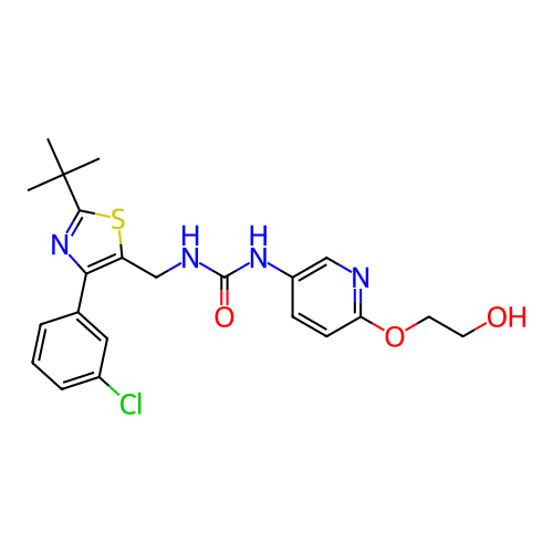 Chemical structure of BindingDB Monomer ID 342140