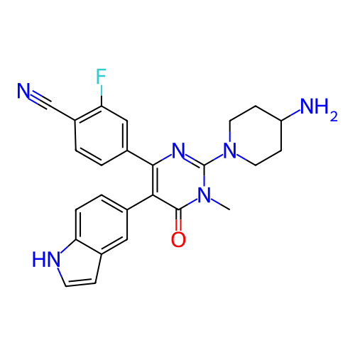 Chemical structure of BindingDB Monomer ID 342173