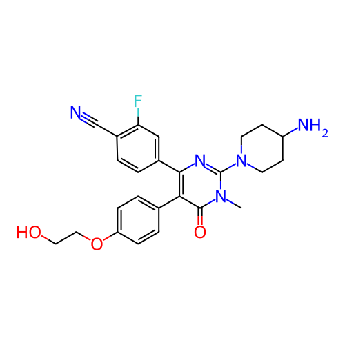 Chemical structure of BindingDB Monomer ID 342196
