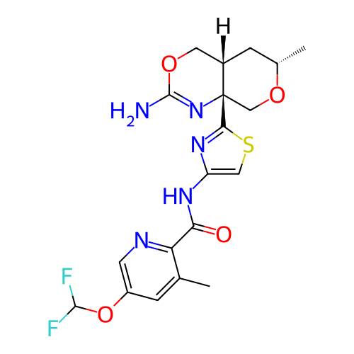 Chemical structure of BindingDB Monomer ID 342422