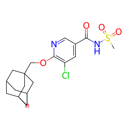 Chemical structure of BindingDB Monomer ID 342434