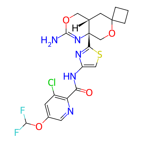 Chemical structure of BindingDB Monomer ID 342443