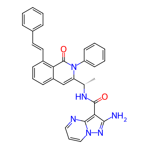 Chemical structure of BindingDB Monomer ID 342536