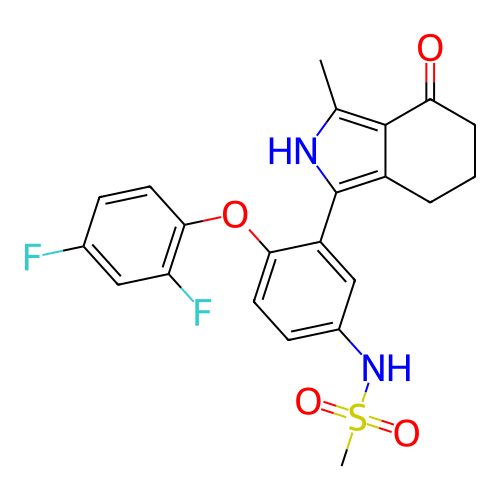 Chemical structure of BindingDB Monomer ID 342603