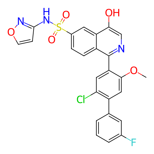 Chemical structure of BindingDB Monomer ID 343035