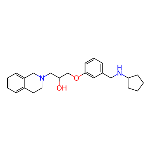 Chemical structure of BindingDB Monomer ID 343707