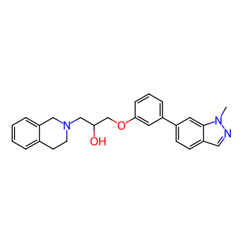 Chemical structure of BindingDB Monomer ID 343812