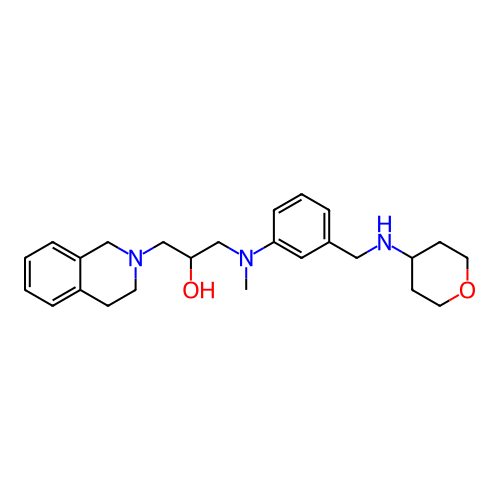 Chemical structure of BindingDB Monomer ID 343822