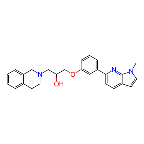 Chemical structure of BindingDB Monomer ID 343882