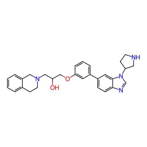 Chemical structure of BindingDB Monomer ID 343915