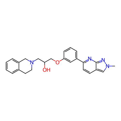 Chemical structure of BindingDB Monomer ID 343916