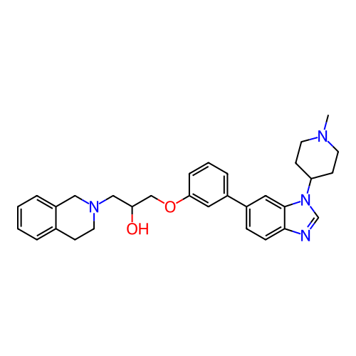 Chemical structure of BindingDB Monomer ID 343927