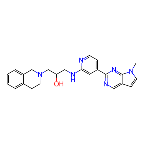 Chemical structure of BindingDB Monomer ID 343945