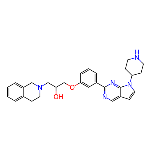 Chemical structure of BindingDB Monomer ID 343959