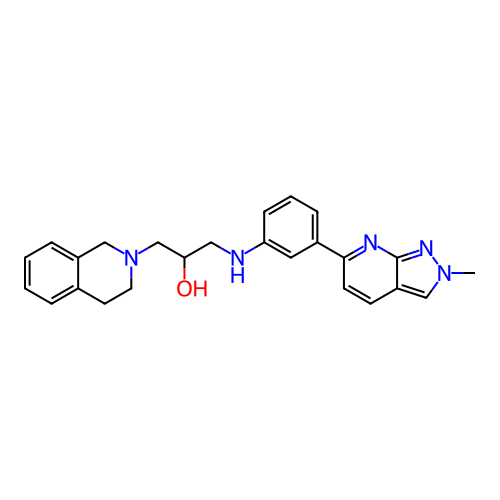 Chemical structure of BindingDB Monomer ID 343967