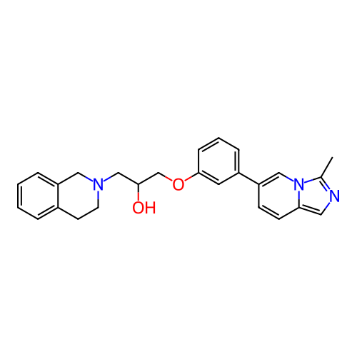 Chemical structure of BindingDB Monomer ID 343972