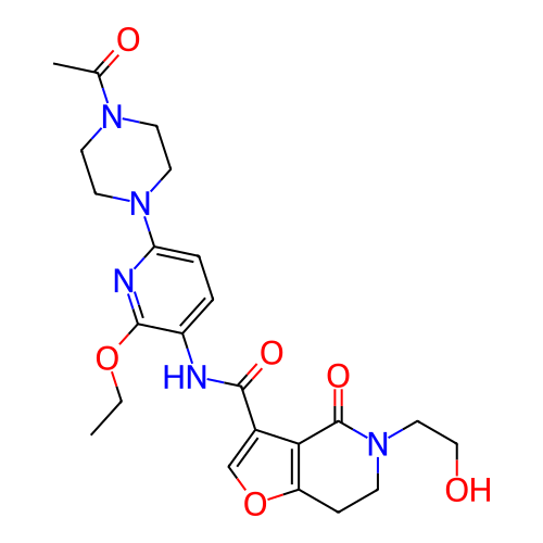 Chemical structure of BindingDB Monomer ID 344115