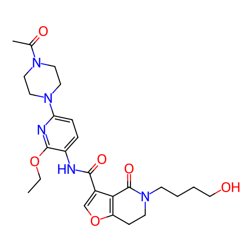 Chemical structure of BindingDB Monomer ID 344196