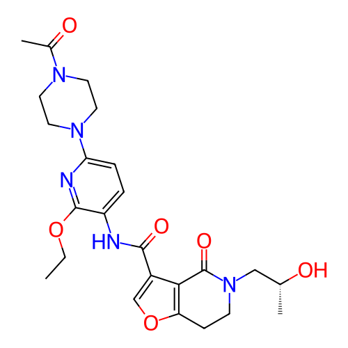 Chemical structure of BindingDB Monomer ID 344201