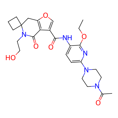 Chemical structure of BindingDB Monomer ID 344222