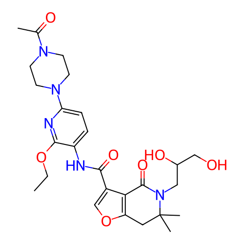 Chemical structure of BindingDB Monomer ID 344225
