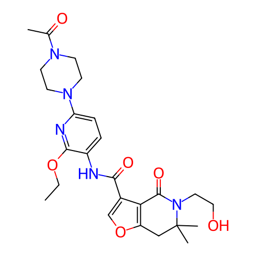 Chemical structure of BindingDB Monomer ID 344280