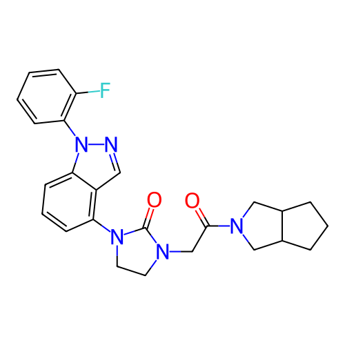 Chemical structure of BindingDB Monomer ID 344804