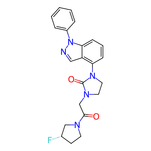 Chemical structure of BindingDB Monomer ID 345005
