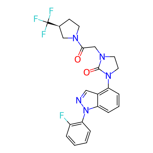 Chemical structure of BindingDB Monomer ID 345006