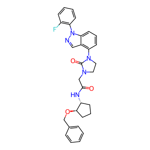 Chemical structure of BindingDB Monomer ID 345033