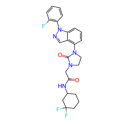 Chemical structure of BindingDB Monomer ID 345038