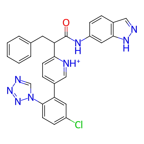 Chemical structure of BindingDB Monomer ID 345061